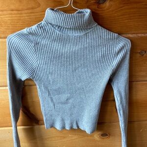Forever 21 Grey Turtle Neck Sweater